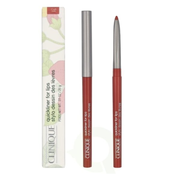 Clinique Quickliner For Lips ~ 17 Soft Nude (Light Terracota Creme) 0.26g NIB - Picture 2 of 11